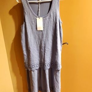 Dylan Los Angeles sleeveless T shirt dress.  S NWT